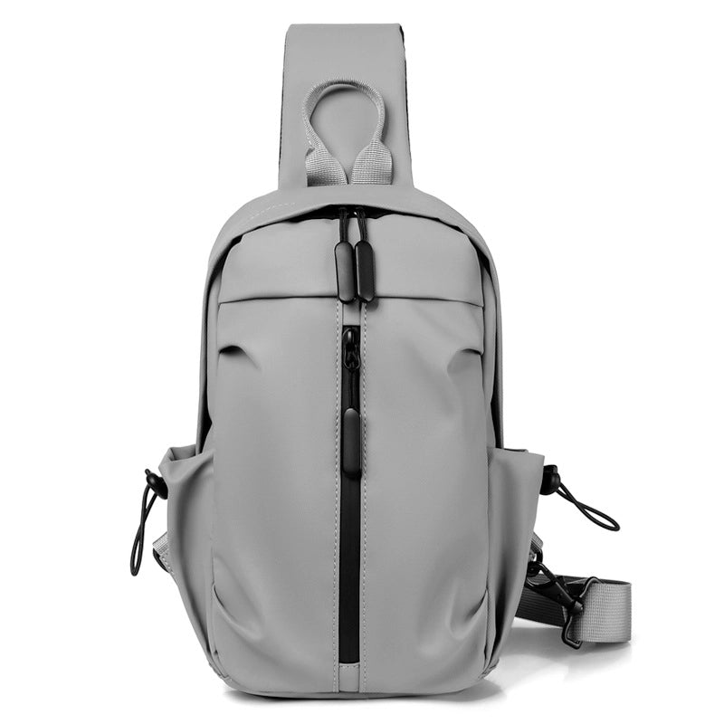 Men's Classic Style Solid Color Polyester Waist Bags