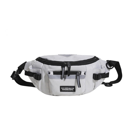Women's Streetwear Letter Oxford Cloth Waist Bags