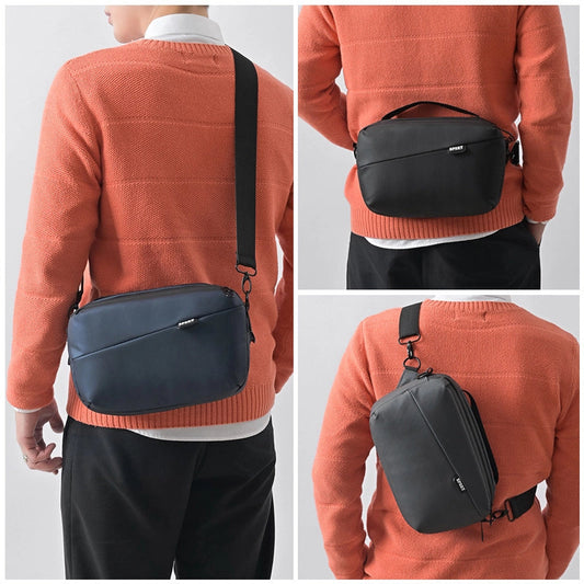 New Waist Bag Shoulder Men's Bag Sports Large Capacity Multifunctional Crossbody Bag Men's Wallets