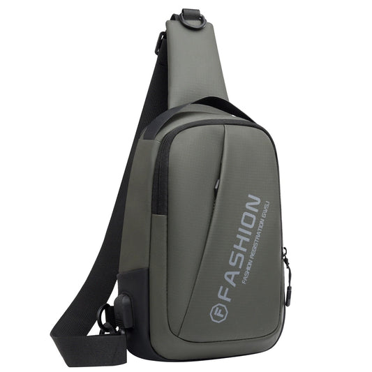 Women's Men's Solid Color Nylon Zipper Fanny Pack