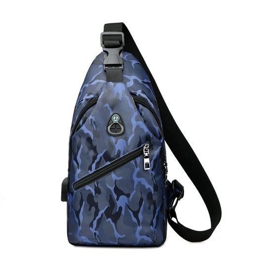 New Fashion Men's Shoulder Messenger Bag Shoulder Bag Korean Leisure Chest Bag Men's Bag