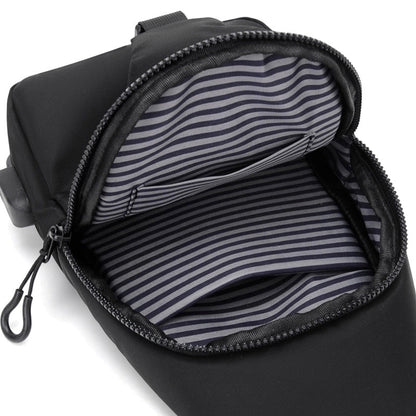 Men's Fashion Solid Color Oxford Cloth Waist Bags