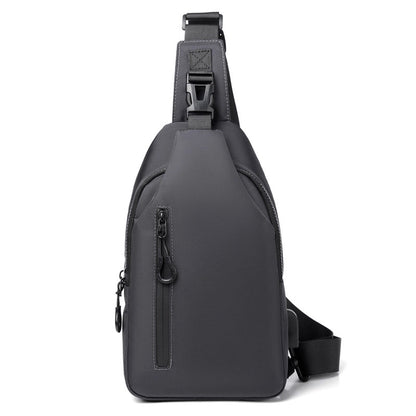 Men's Fashion Solid Color Oxford Cloth Waist Bags