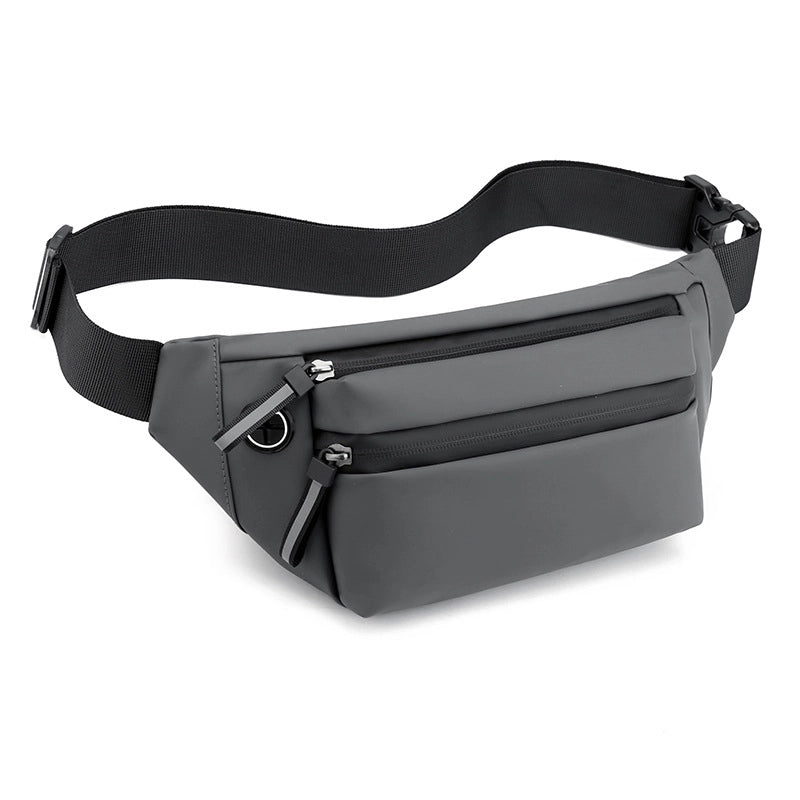 Men's Streetwear Solid Color Polyester Waist Bags