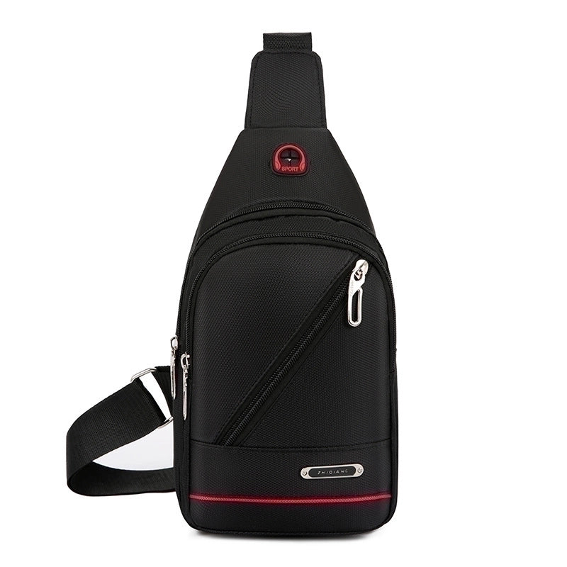 Men's Business Solid Color Oxford Cloth Waist Bags