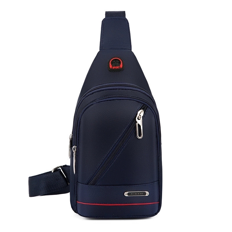 Men's Business Solid Color Oxford Cloth Waist Bags