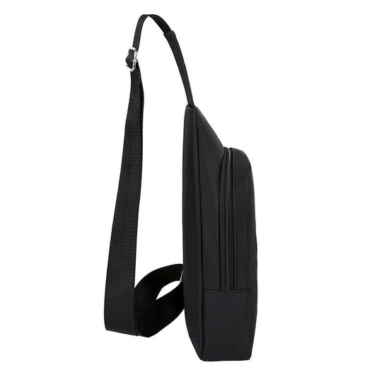 Men's Basic Streetwear Sports Solid Color Oxford Cloth Waist Bags