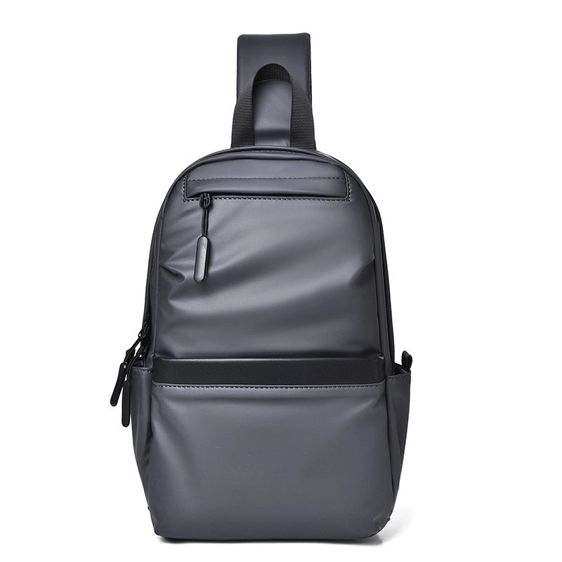 Men's Basic Solid Color Polyester Waist Bags