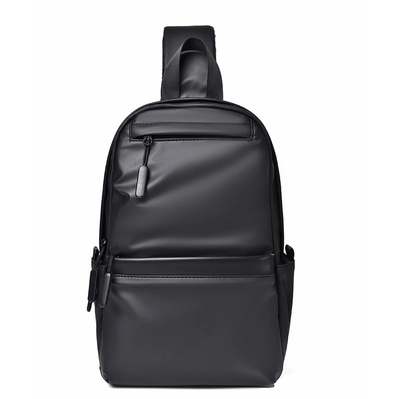 Men's Basic Solid Color Polyester Waist Bags