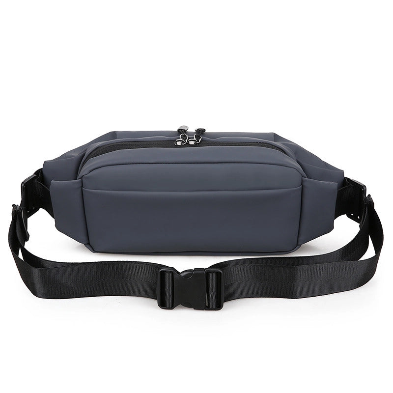 Men's Streetwear Solid Color Oxford Cloth Anti-theft Waist Bags