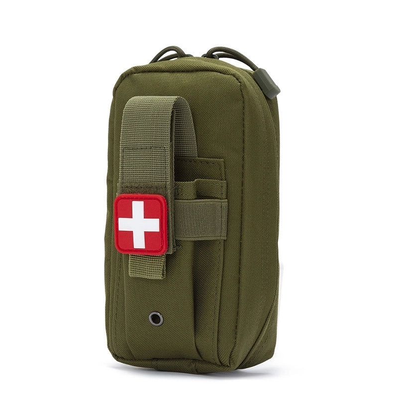 Unisex Solid Color Nylon Zipper Fanny Pack