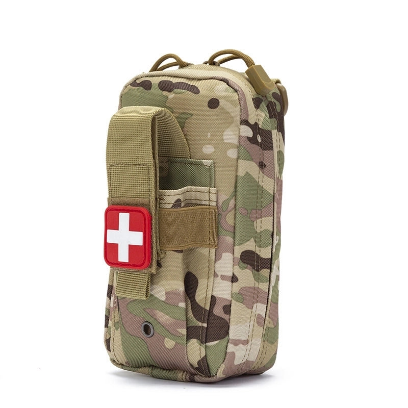Unisex Solid Color Nylon Zipper Fanny Pack