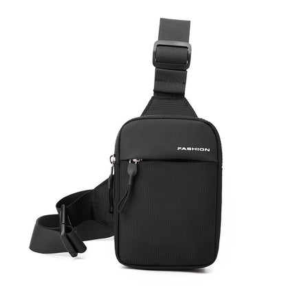 Men's Streetwear Solid Color Nylon Men's Waist Bags