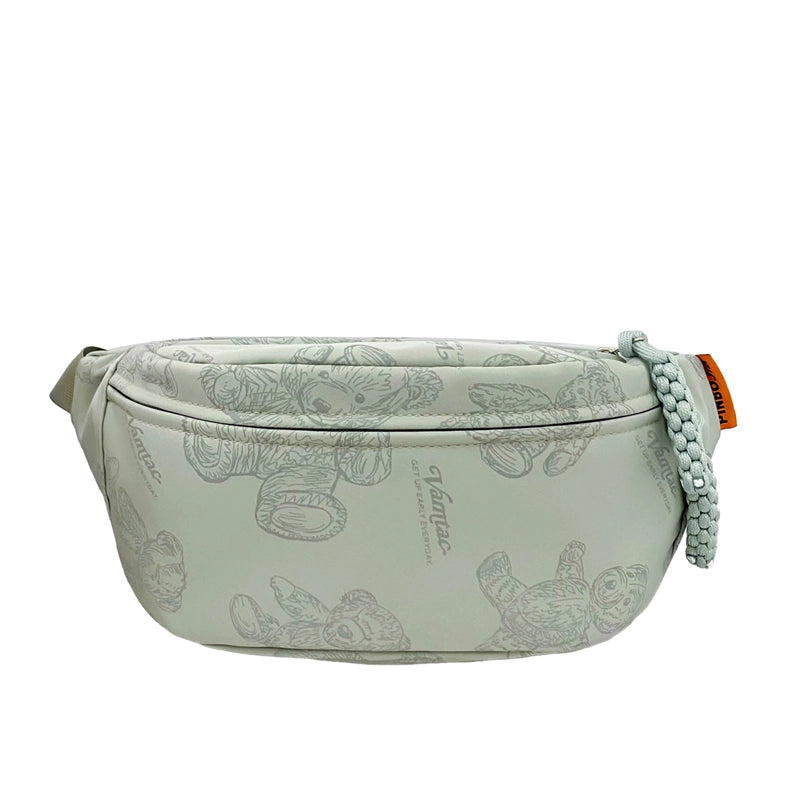 Unisex Little Bear Nylon Zipper Fanny Pack