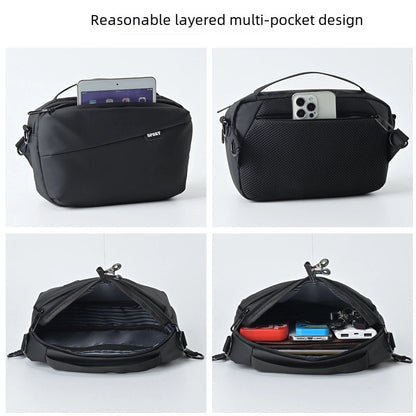 New Waist Bag Shoulder Men's Bag Sports Large Capacity Multifunctional Crossbody Bag Men's Wallets