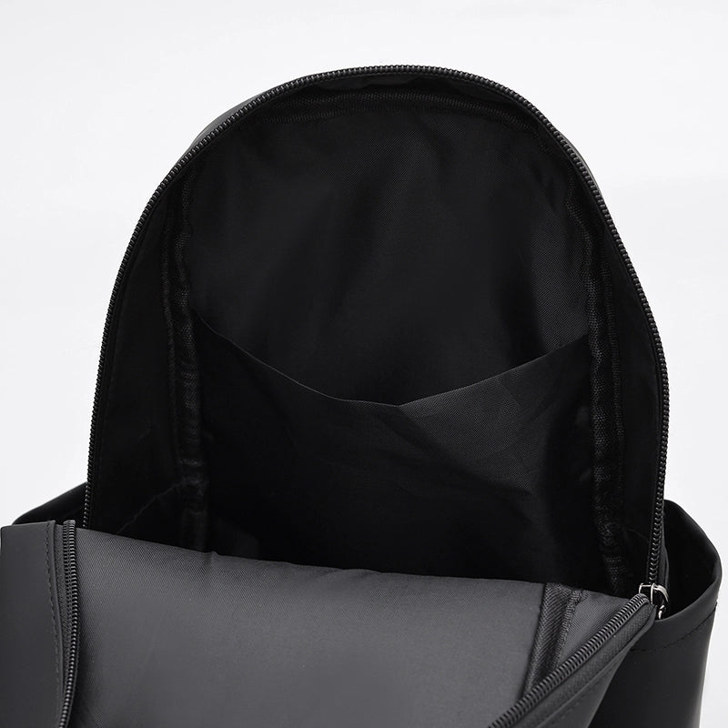 Unisex Solid Color Nylon Zipper Fanny Pack