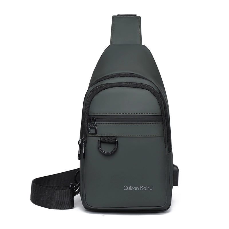 Unisex Sports Solid Color Nylon Men's Waist Bags