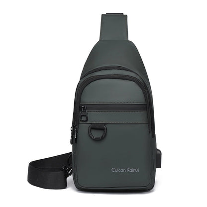 Unisex Sports Solid Color Nylon Men's Waist Bags