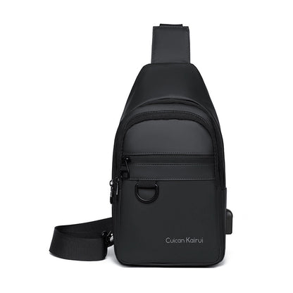 Unisex Sports Solid Color Nylon Men's Waist Bags
