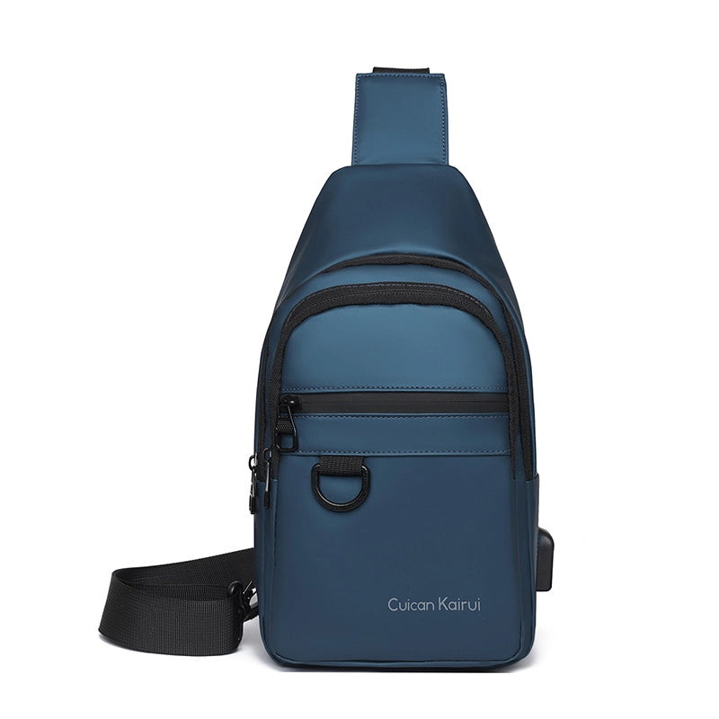 Unisex Sports Solid Color Nylon Men's Waist Bags