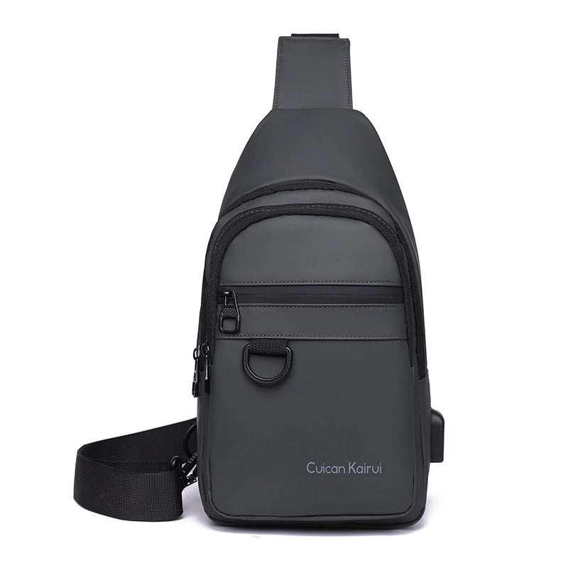 Unisex Sports Solid Color Nylon Men's Waist Bags