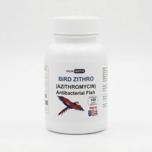 Bird Zithro azithromycin 250 mg antibacterial, 100-count bottle